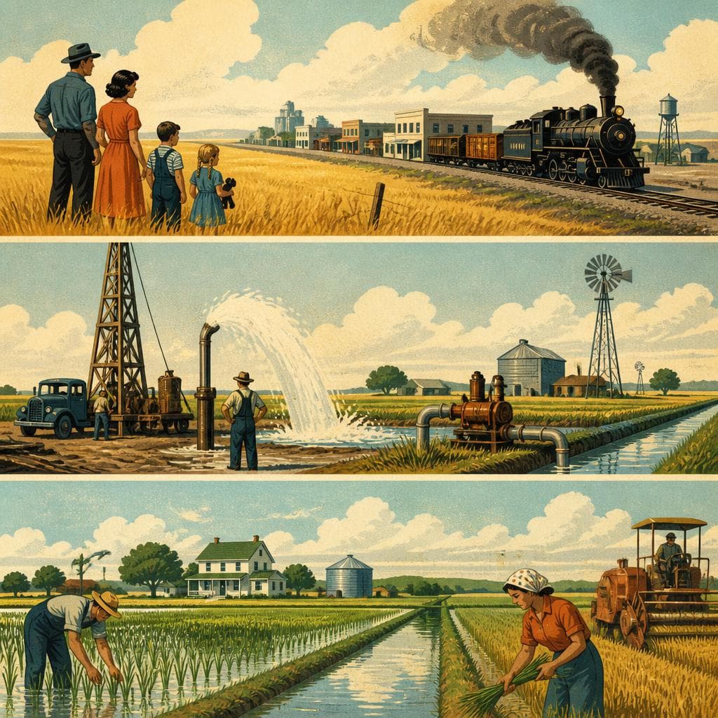 Cover art for How Prairie Grass Became Rice Country