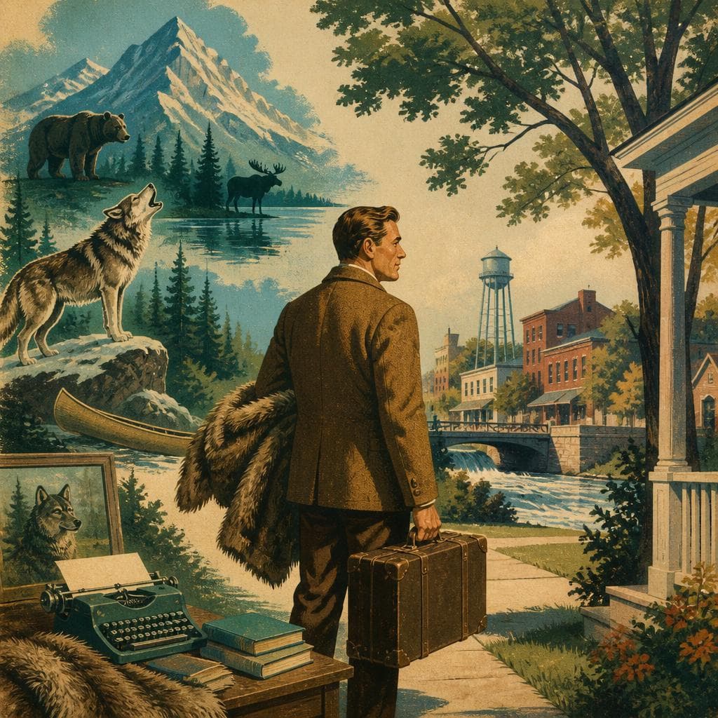 Cover art for A Wilderness Writer Comes Home to Owosso