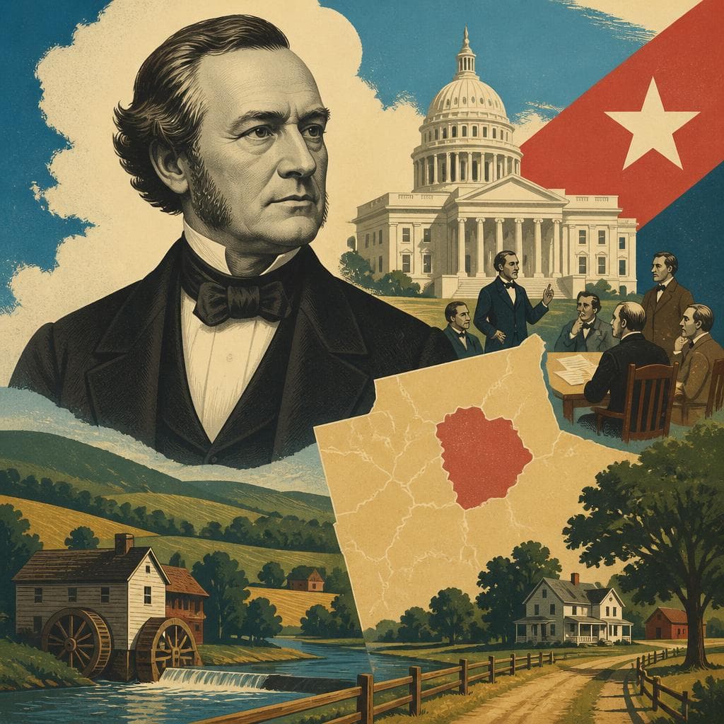 Cover art for The Man Behind a County He Never Called Home