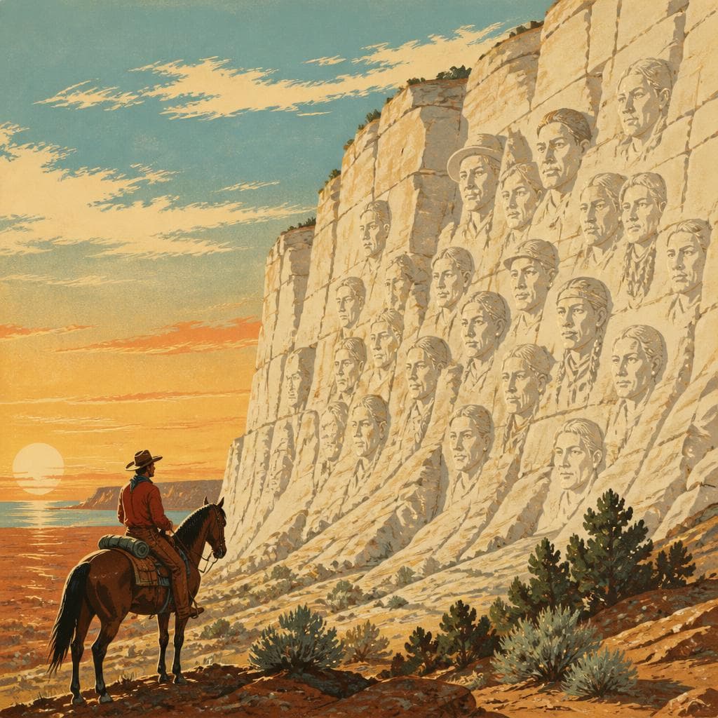 Cover art for The Cliff That Remembered Their Names
