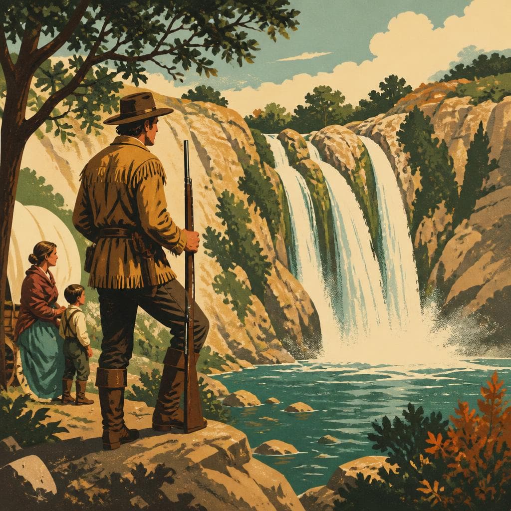 Cover art for How Turner Falls Got Its Name