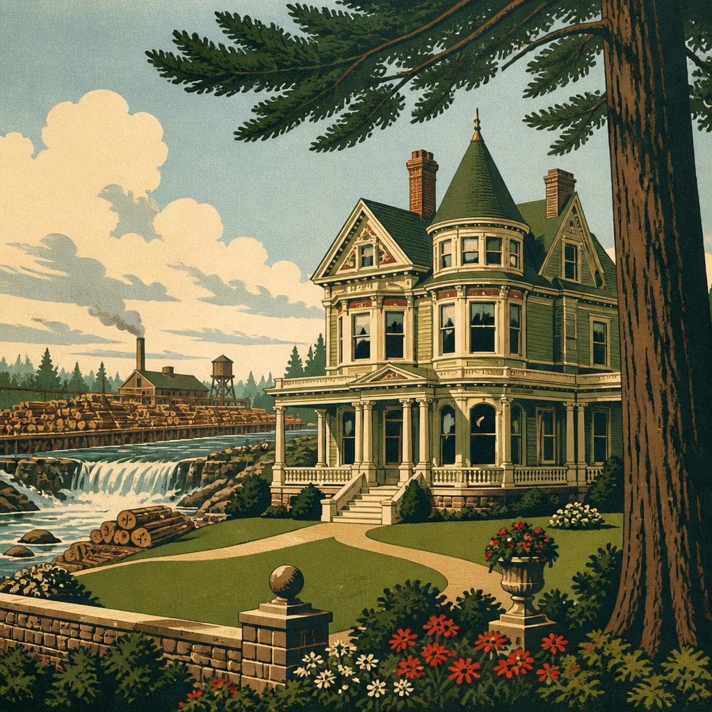 Cover art for Where the White-Pine Fortune Still Stands