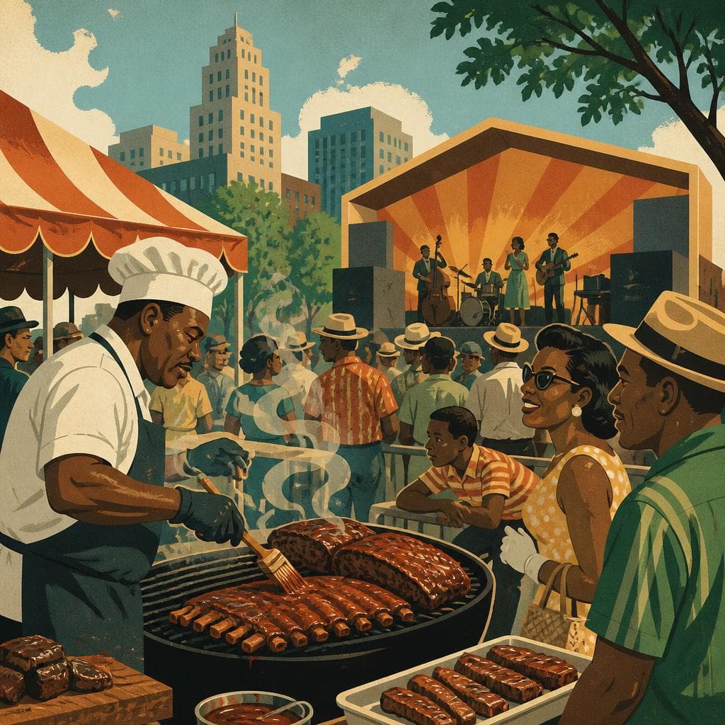 Cover art for Where Greenwood’s Streets Turn Into a Barbecue Stage