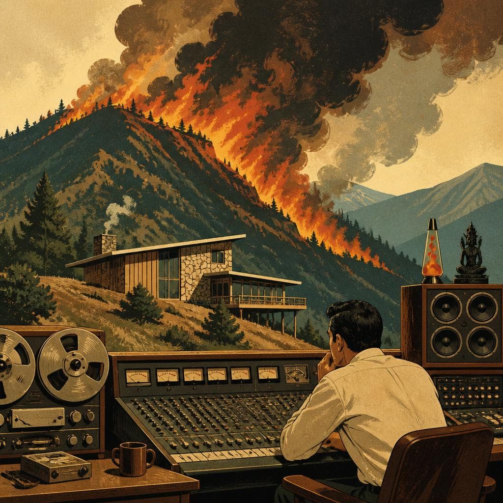 Cover art for When the Music Mountain Caught Fire