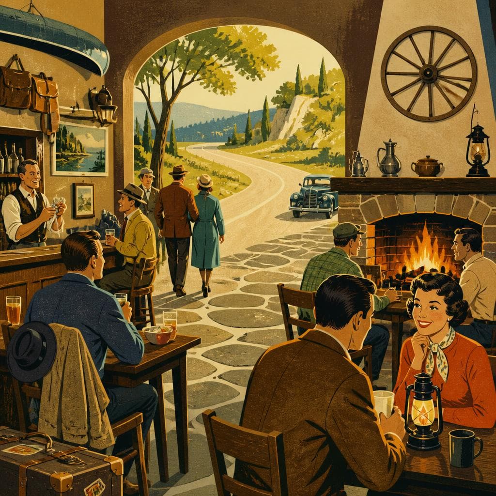 Cover art for Where the Road Came Indoors