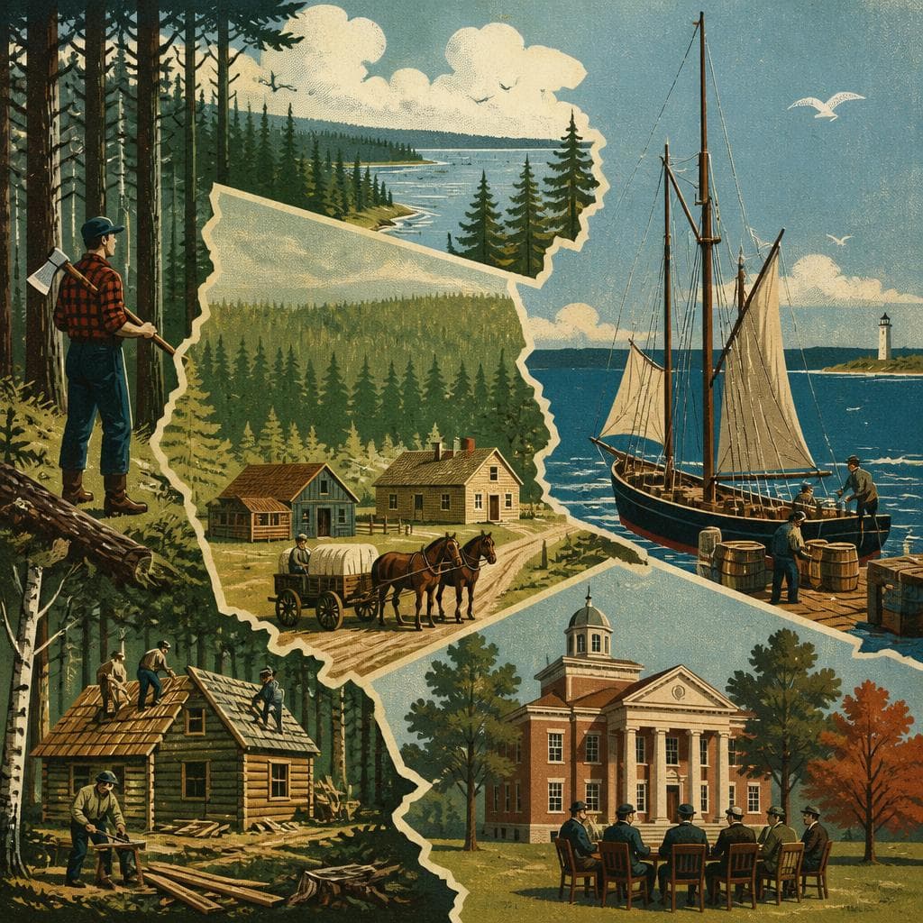 Cover art for When the Forest Became a County