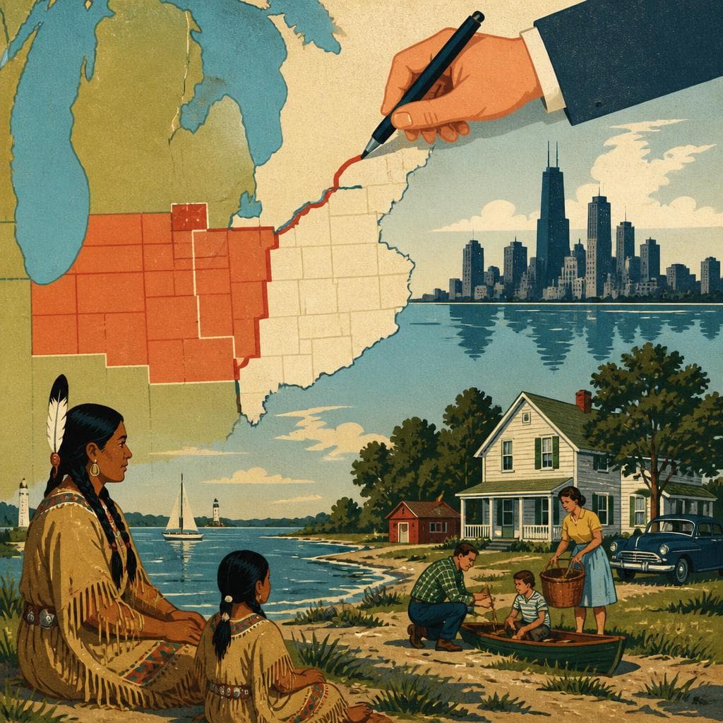 Cover art for When Chicago Redrew Southwest Michigan