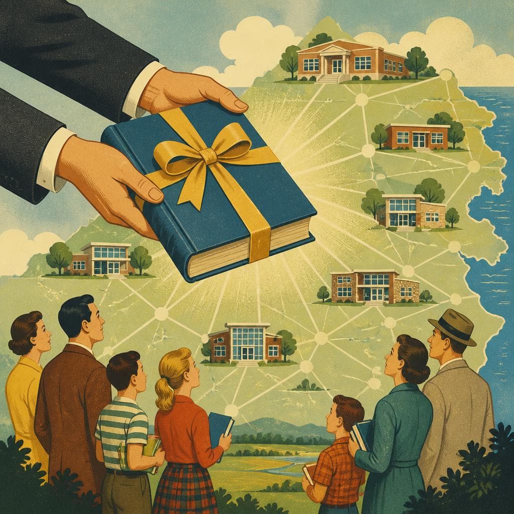 Cover art for The Gift That Opened a County