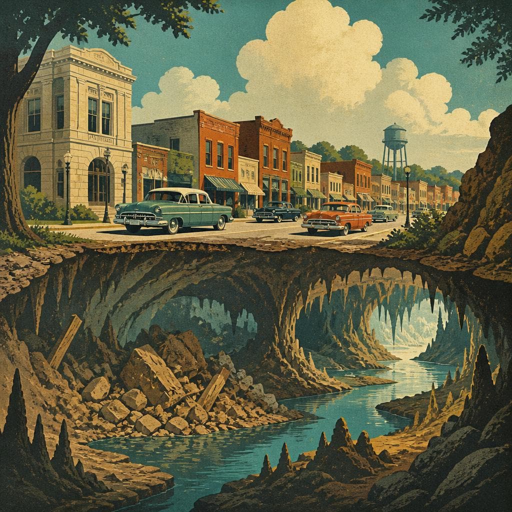 Cover art for What the River Beneath Town Remembered