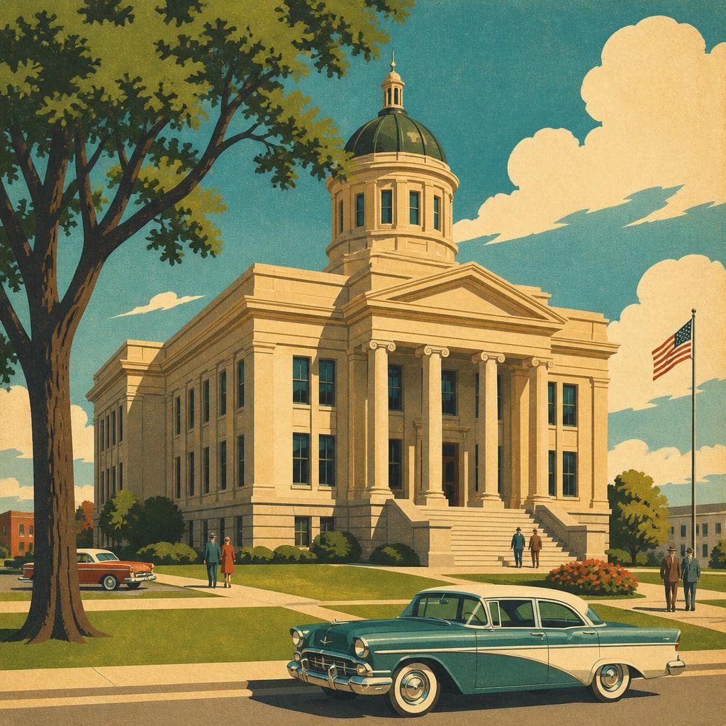 Cover art for Built to Stay: The Gregory County Courthouse