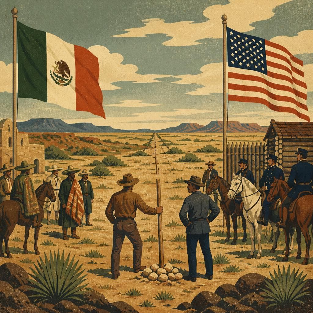 Cover art for A County Born Between Two Flags
