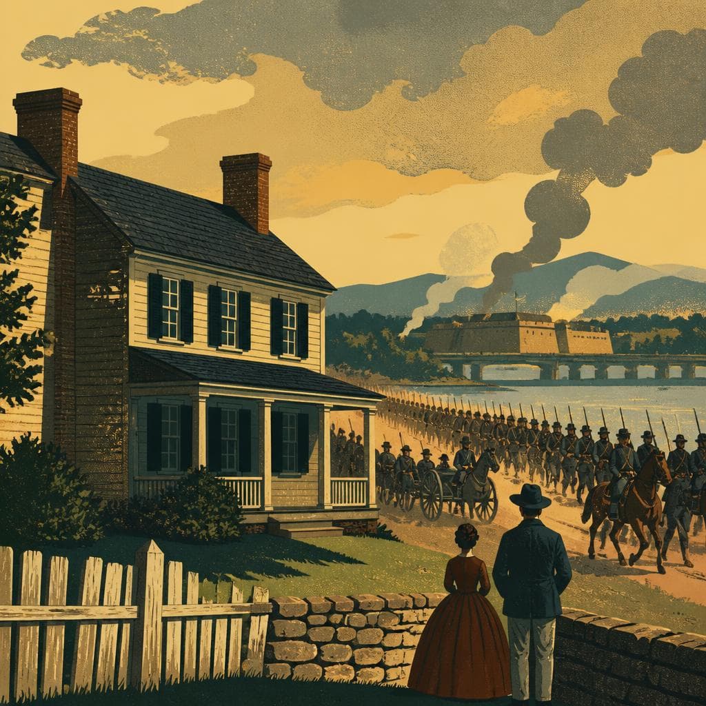 Cover art for The House That Watched Armies Pass