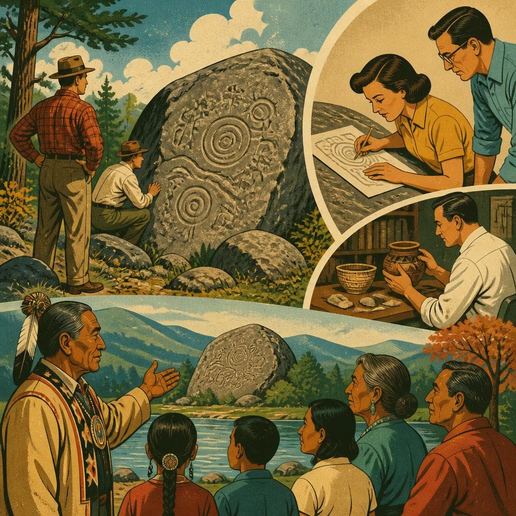 Cover art for From Mystery Rock to Cherokee Heritage