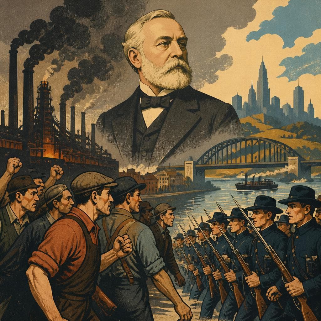 Cover art for Henry Clay Frick and the Breaking Point at Homestead