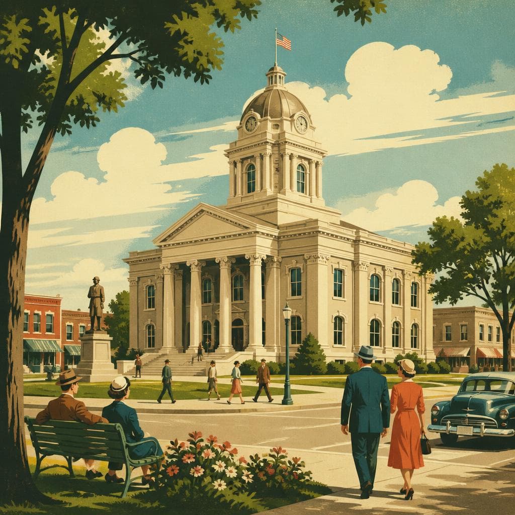 Cover art for The Courthouse at the Center