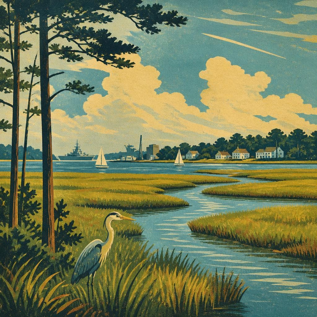 Cover art for Where the Marsh Gave the City Its Name
