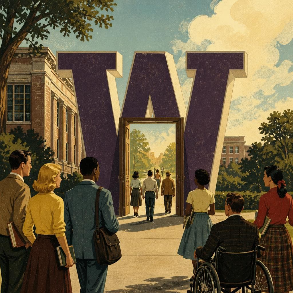 Cover art for The W and the Door It Opened