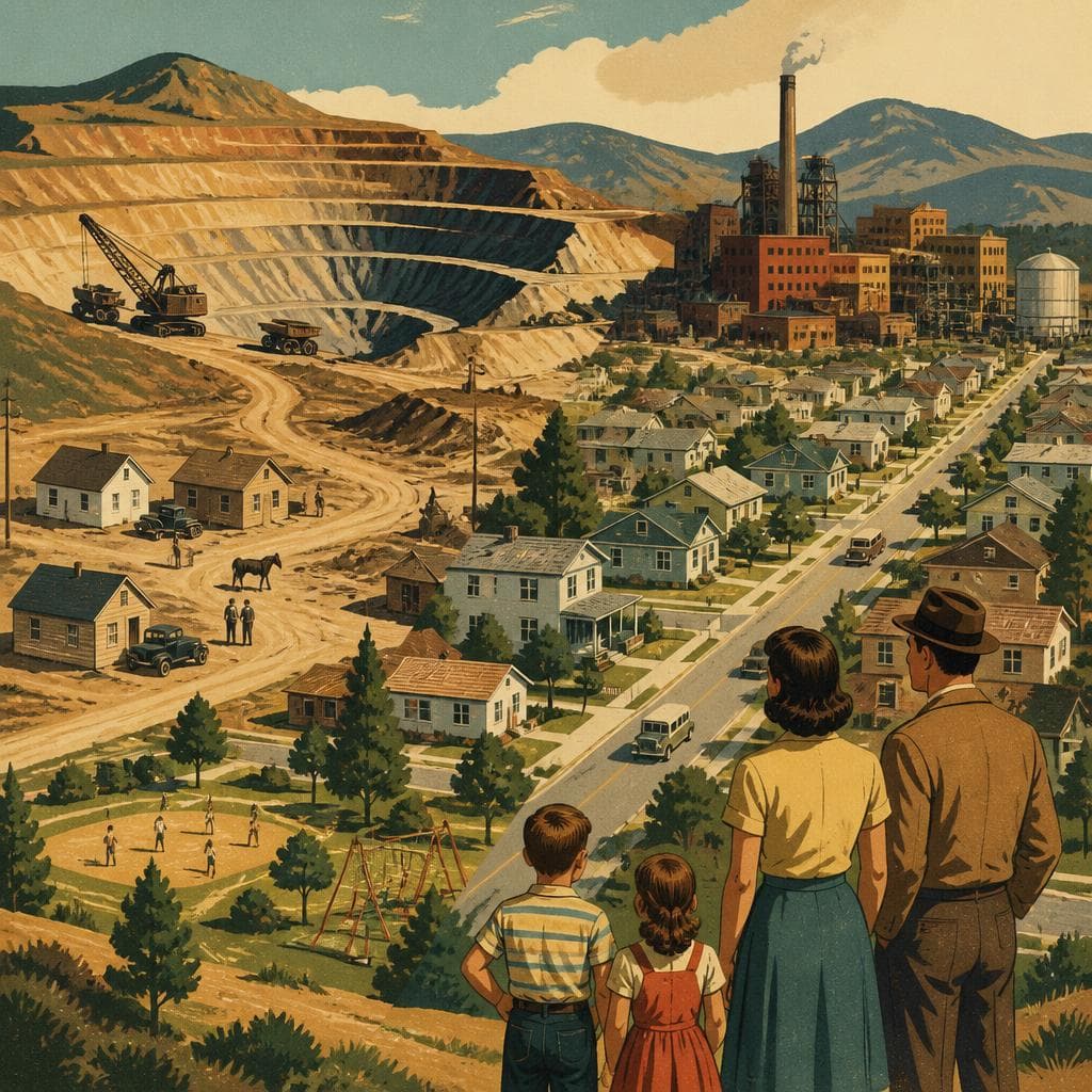 Cover art for When Copper Moved a Town