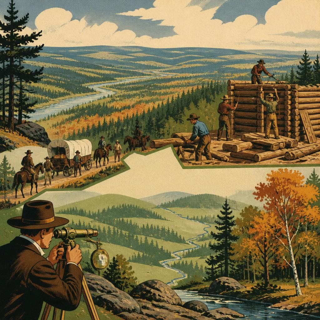 Cover art for A County Named Into the Frontier