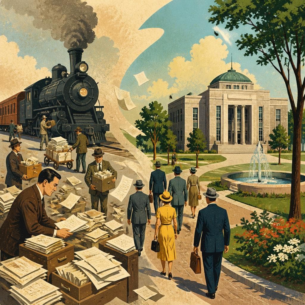 Cover art for When Merrick County Put Down Its Papers for Good