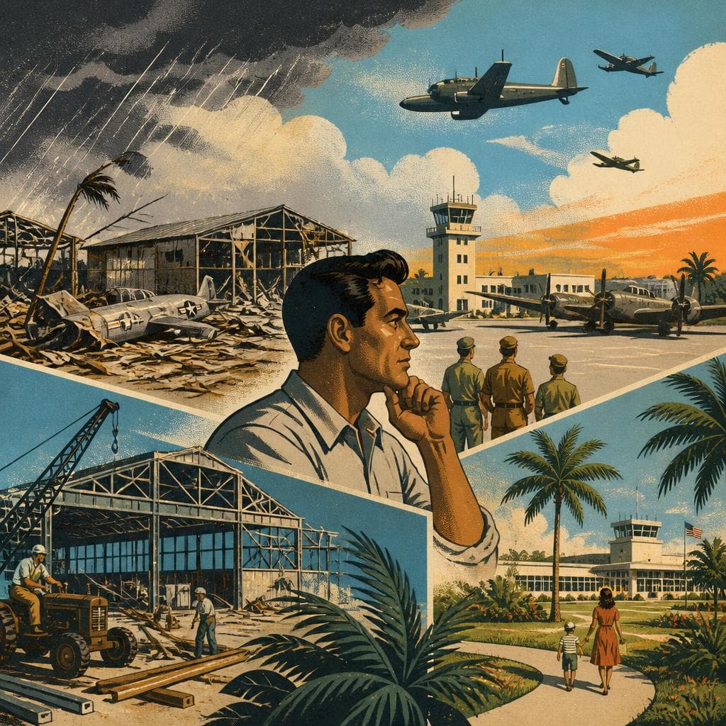Cover art for After Andrew, a Base Refused to Vanish