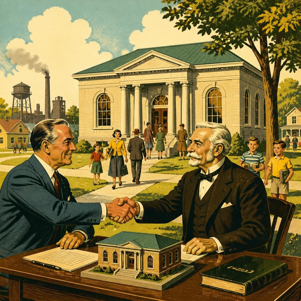 Cover art for How Armour Bet on a Library