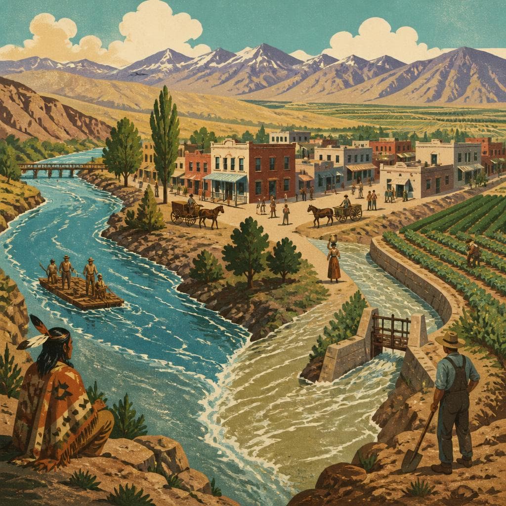Cover art for Where Two Rivers Made a Community