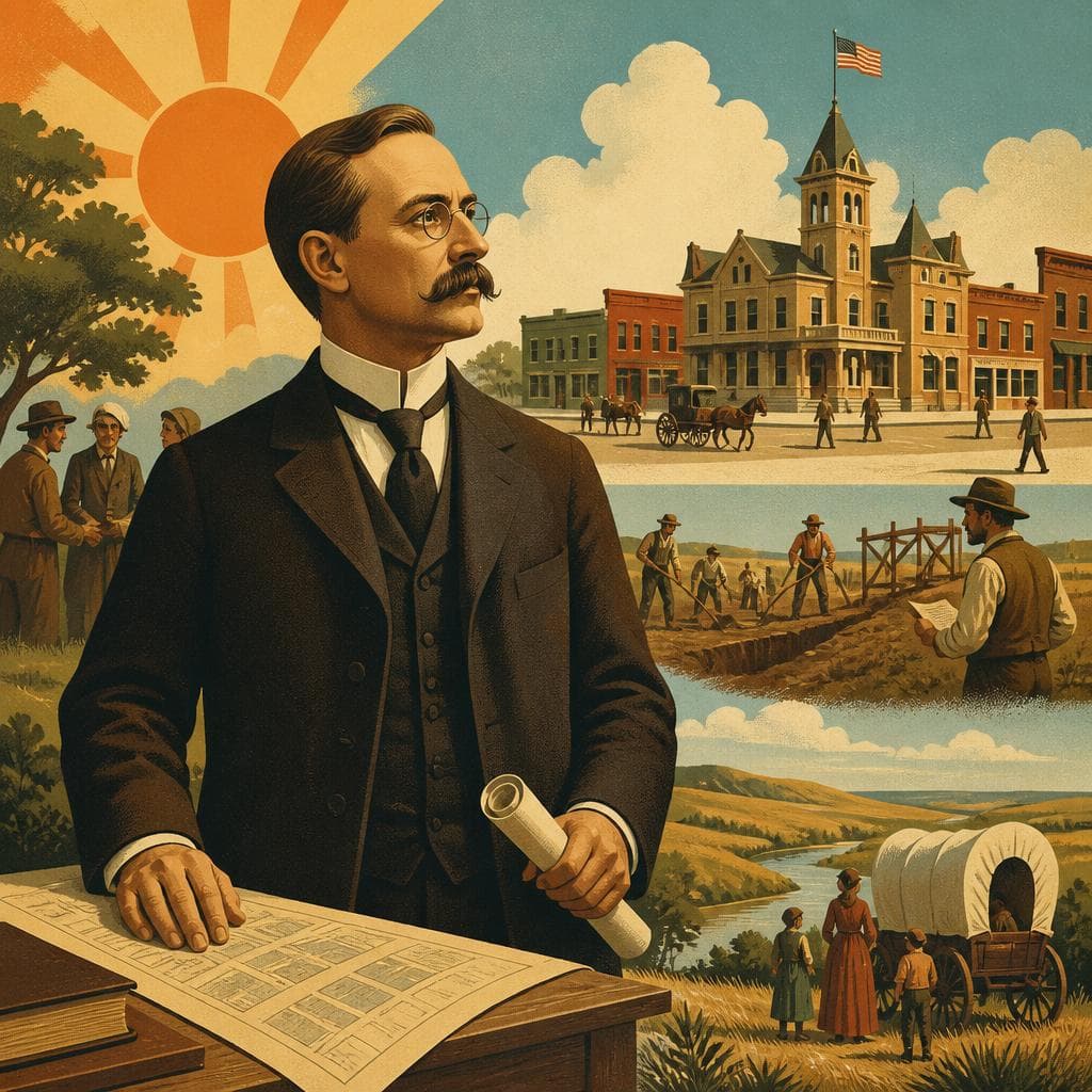Cover art for Henry Hospers and the Making of Orange City