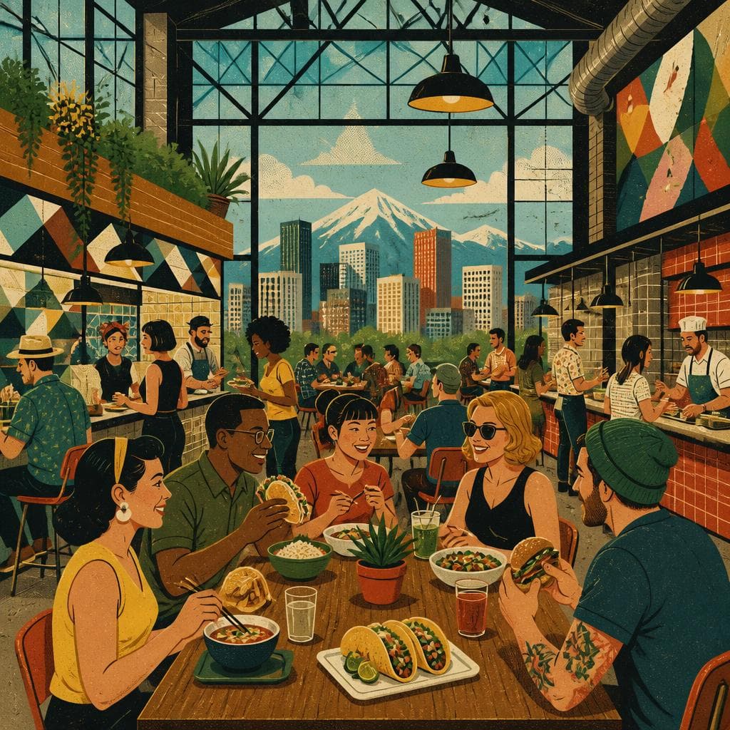 Cover art for One Roof, Many Appetites in RiNo