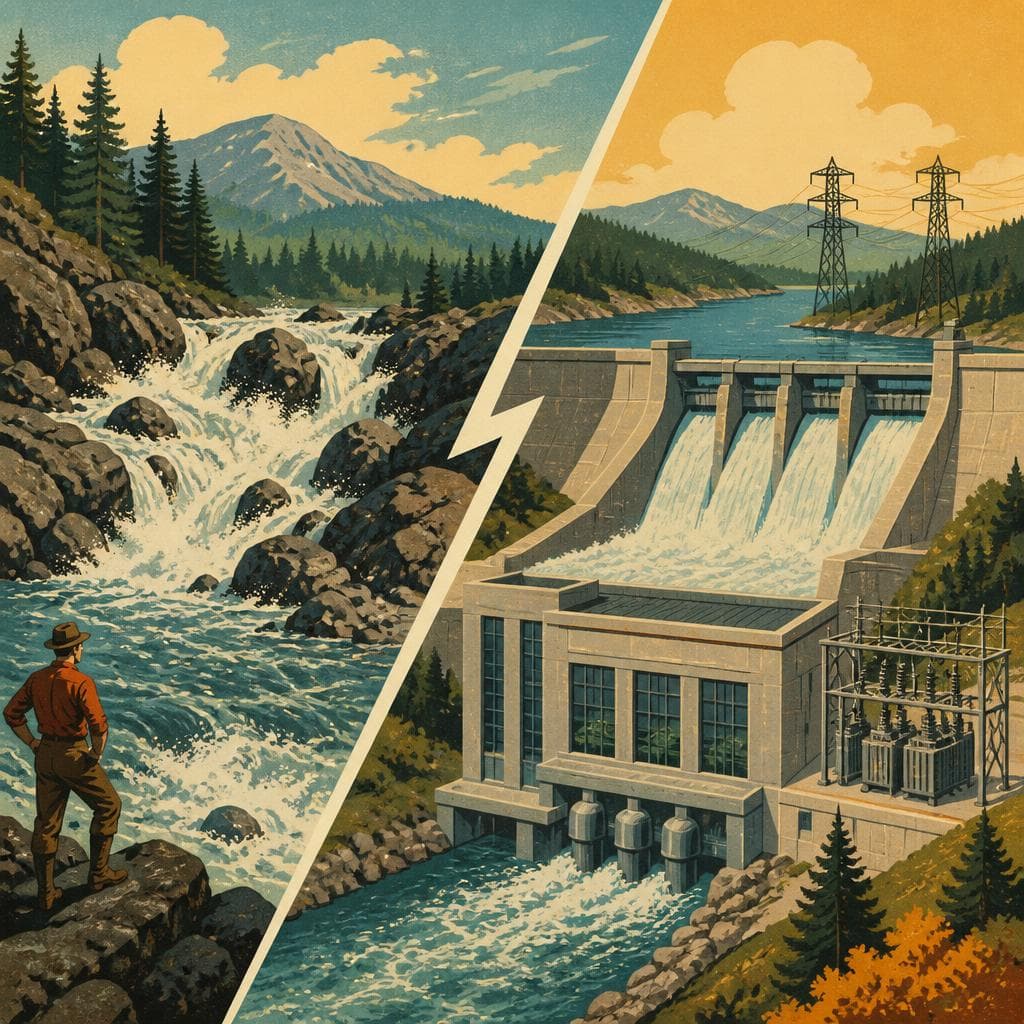 Cover art for When Thompson Falls Became Power