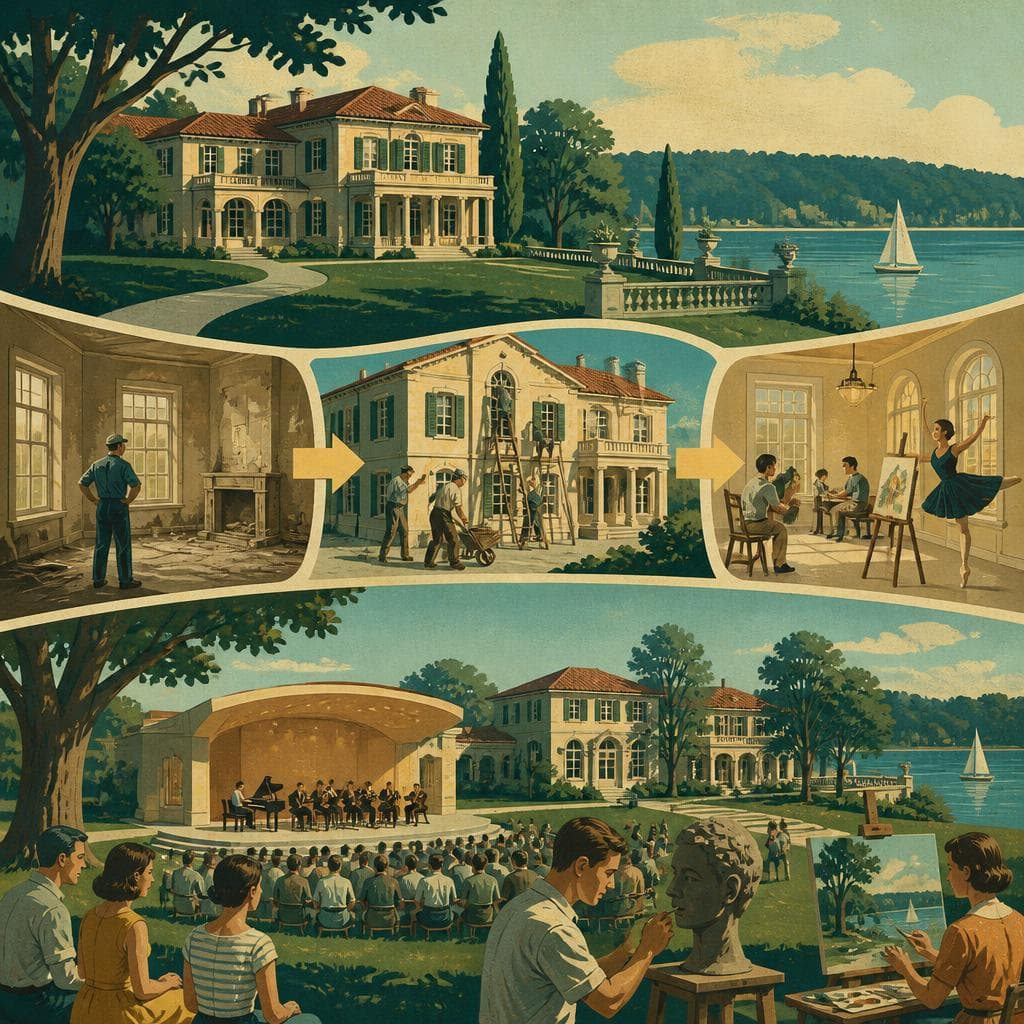 Cover art for From Lakeside Estate to Public Stage