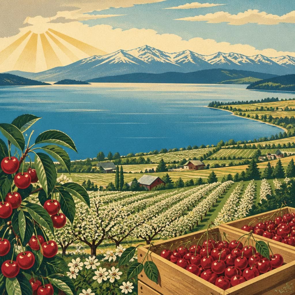Cover art for How Flathead Lake Made Cherry Country
