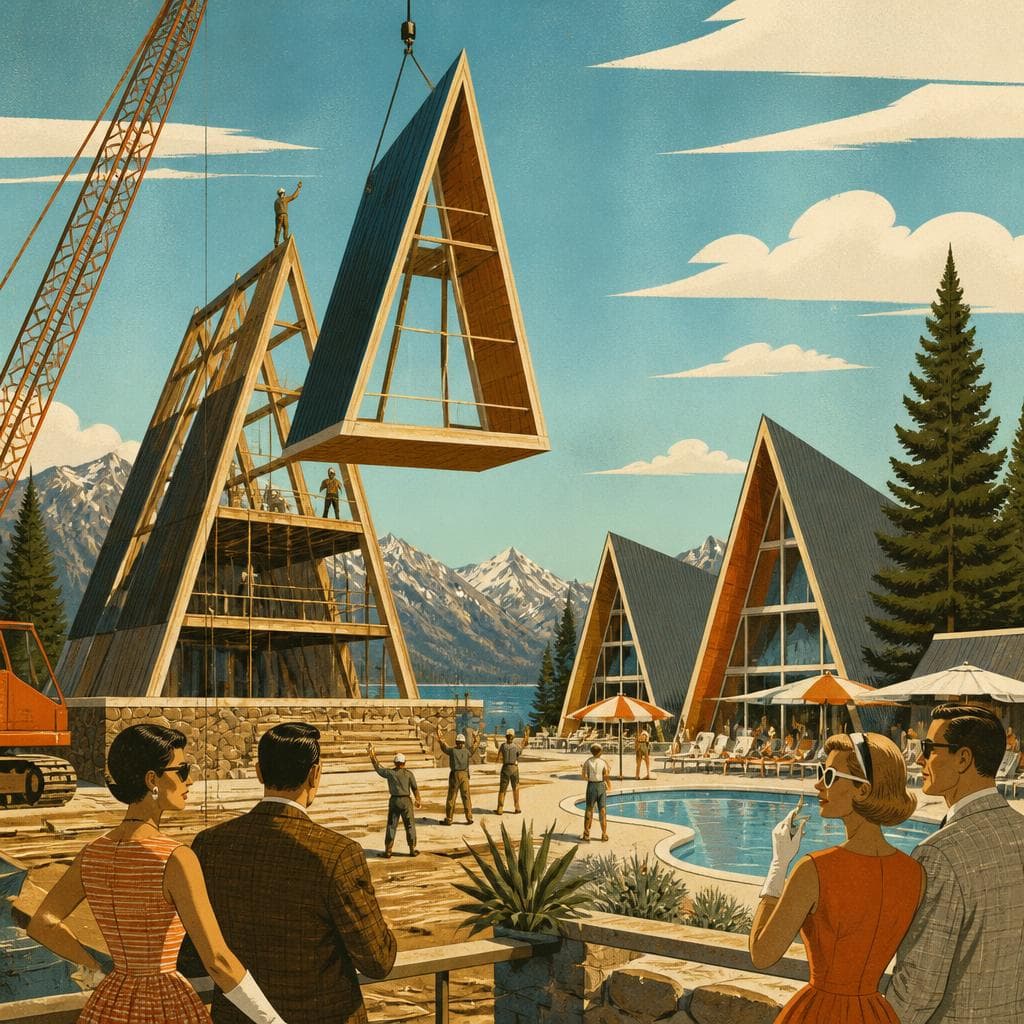Cover art for The Hotel Built Like the Future
