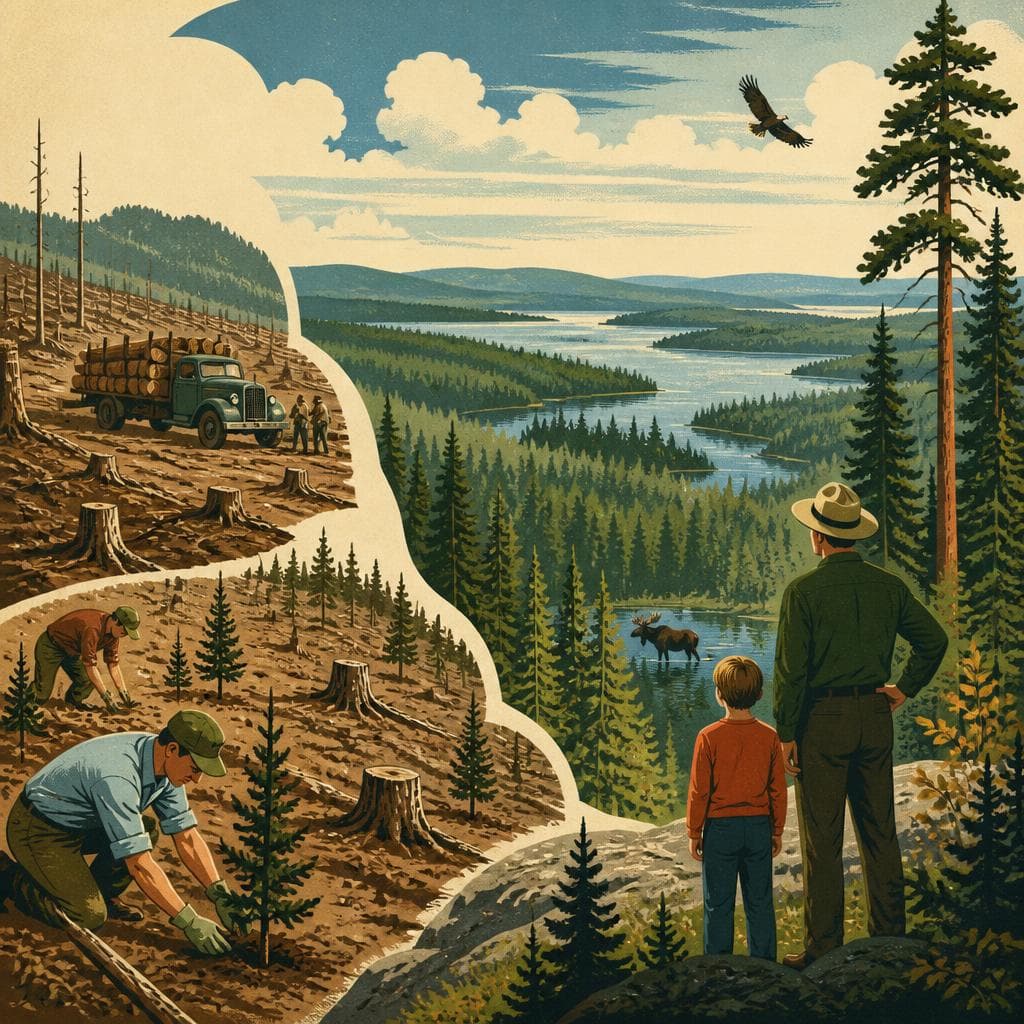 Cover art for Where Cutover Country Became Public Land