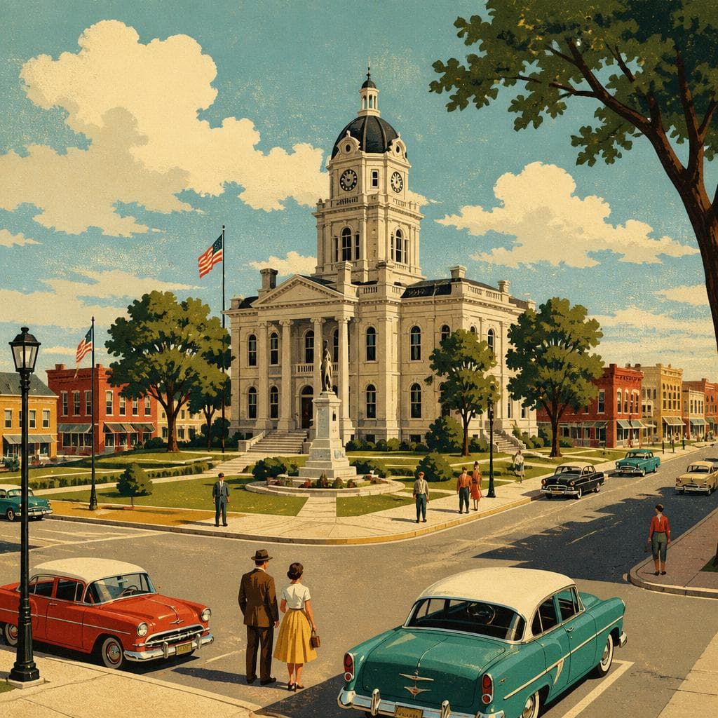 Cover art for The Courthouse at the Center of Town