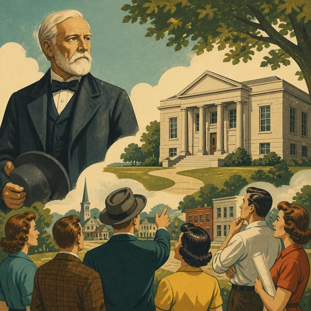 Cover art for When Carnegie Came to Holton