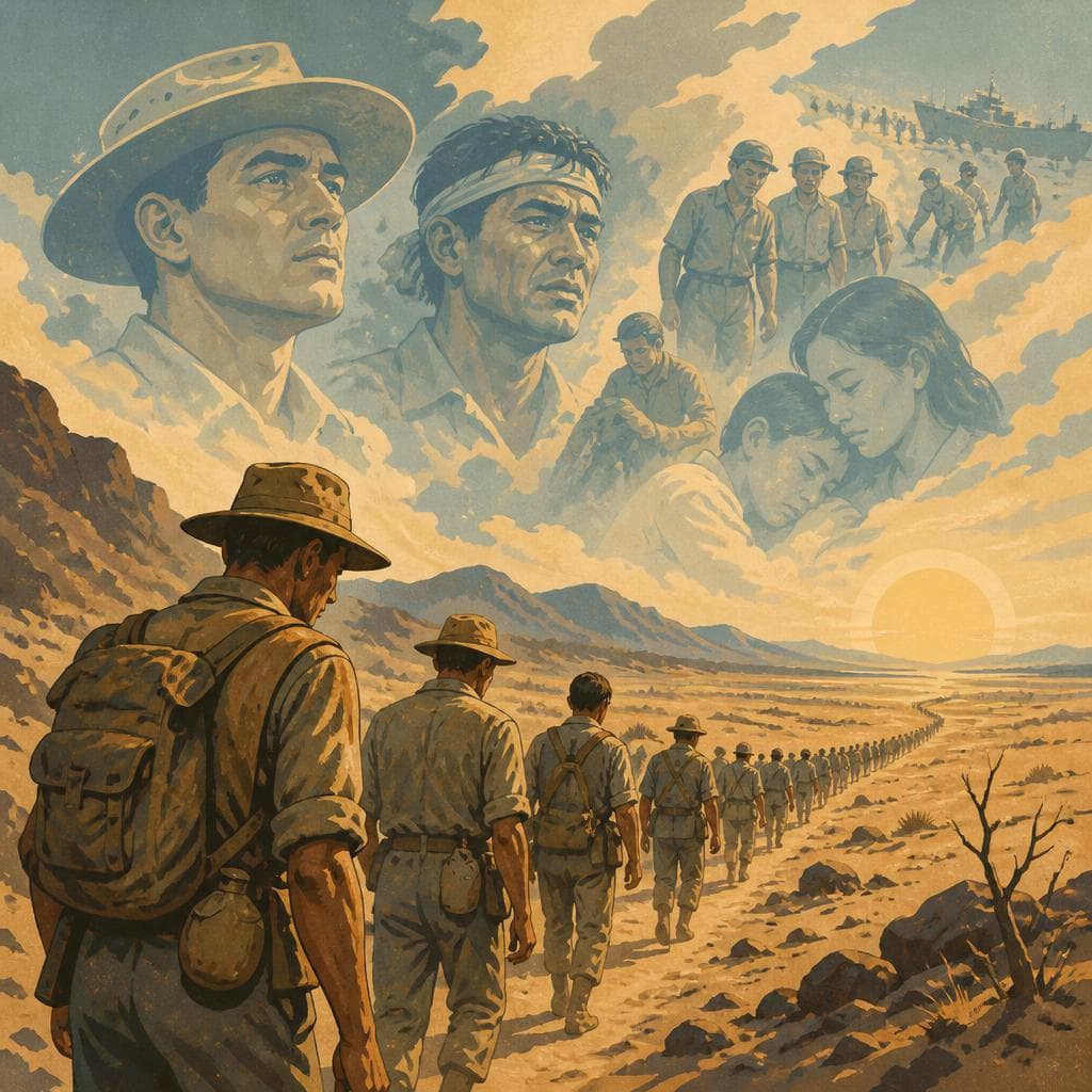 Cover art for Where the Desert Remembers Bataan