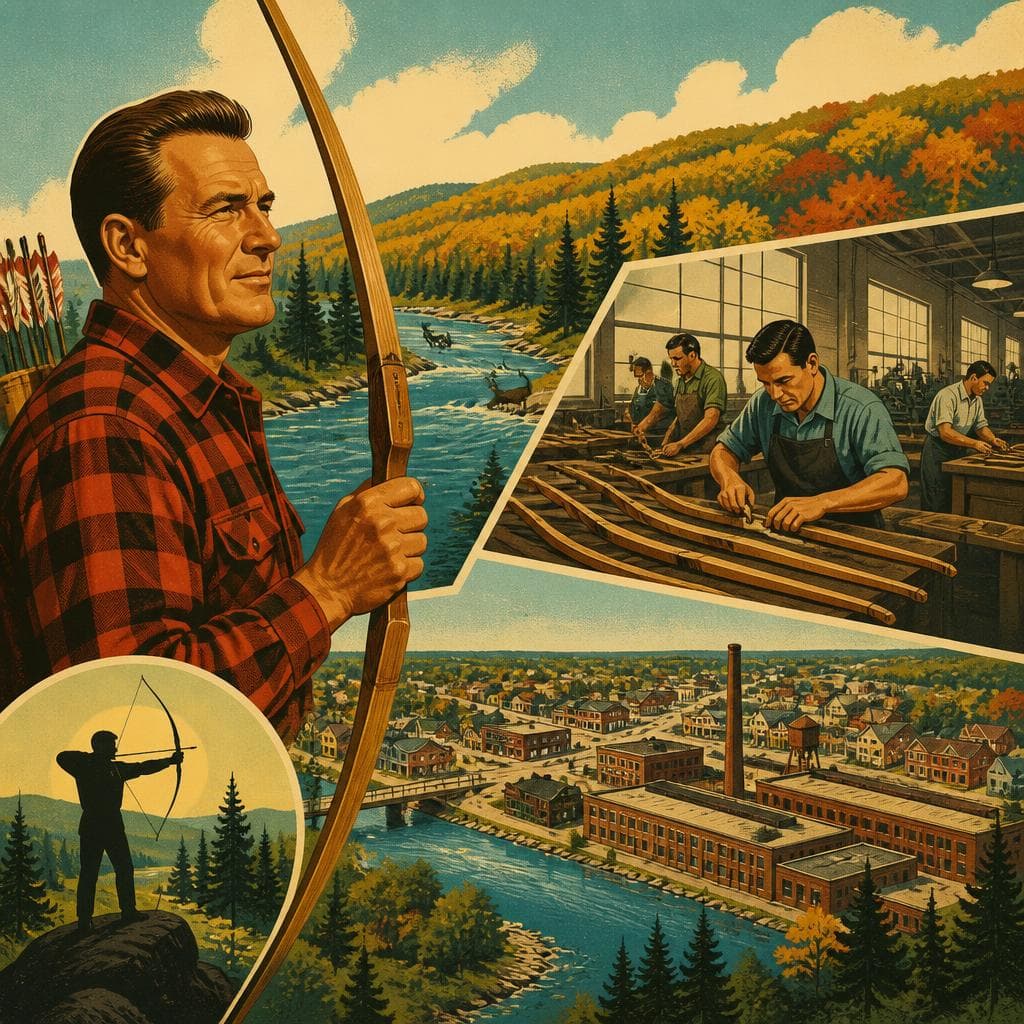 Cover art for How Fred Bear Put Grayling on the Bowhunting Map