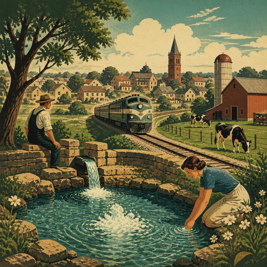 Cover art for Where the Water Gathered, Verona Followed