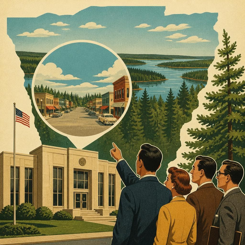 Cover art for Where the Northwoods Learned to Look Official