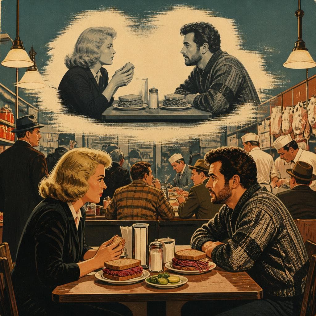 Cover art for The Table That Turned Katz’s Into Movie Lore