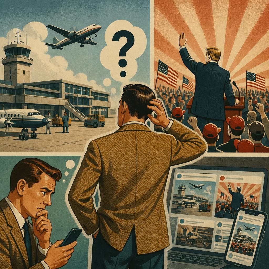 Cover art for One Airport, One Rally, and a 2020 Mix-Up