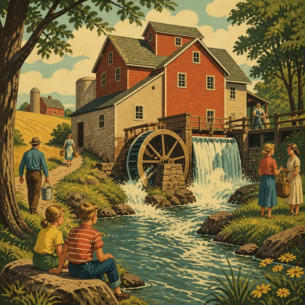 Cover art for Where a Small Stream Became a Mill