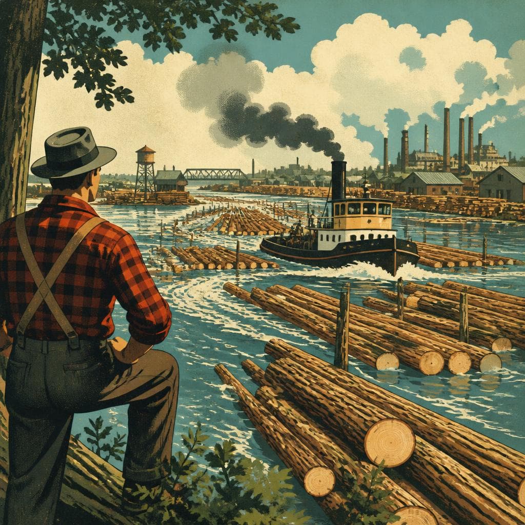 Cover art for When the River Carried the Forest