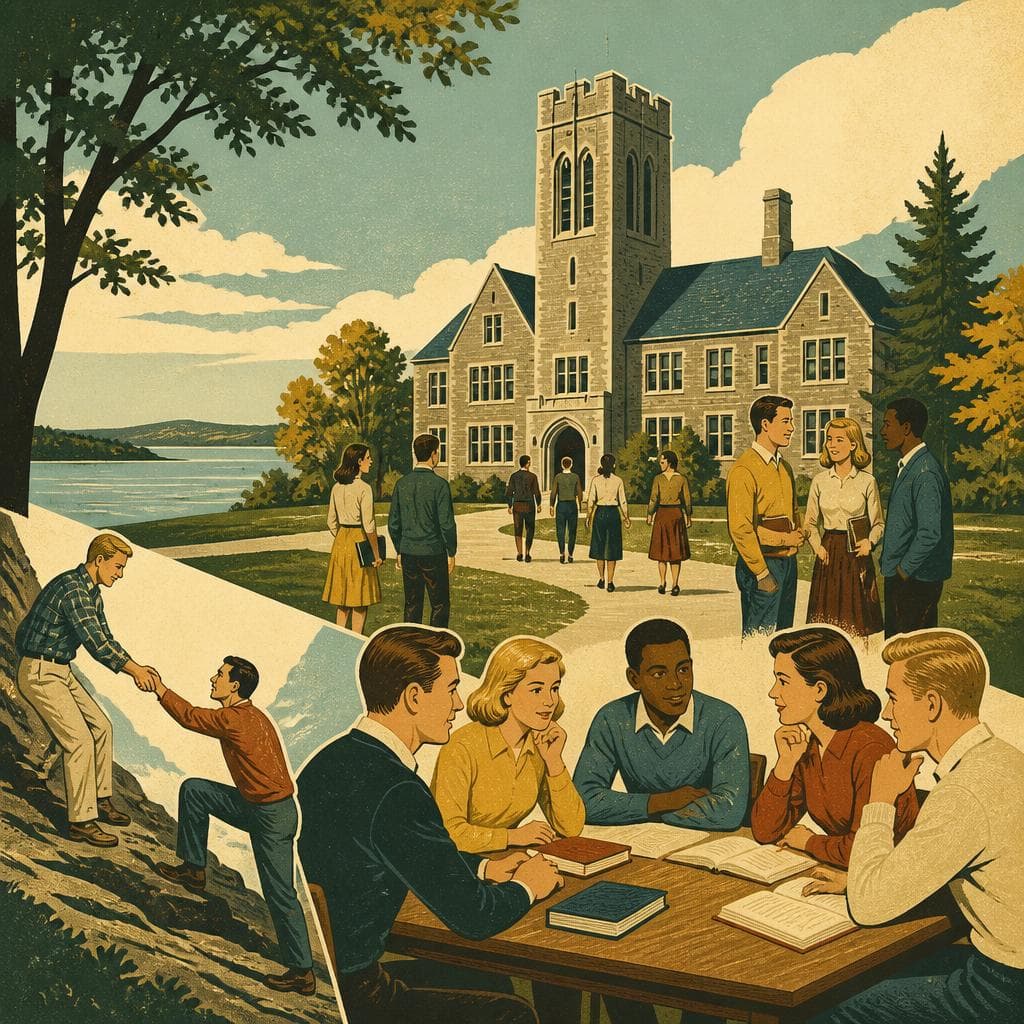 Cover art for A College Built Around Who Could Belong