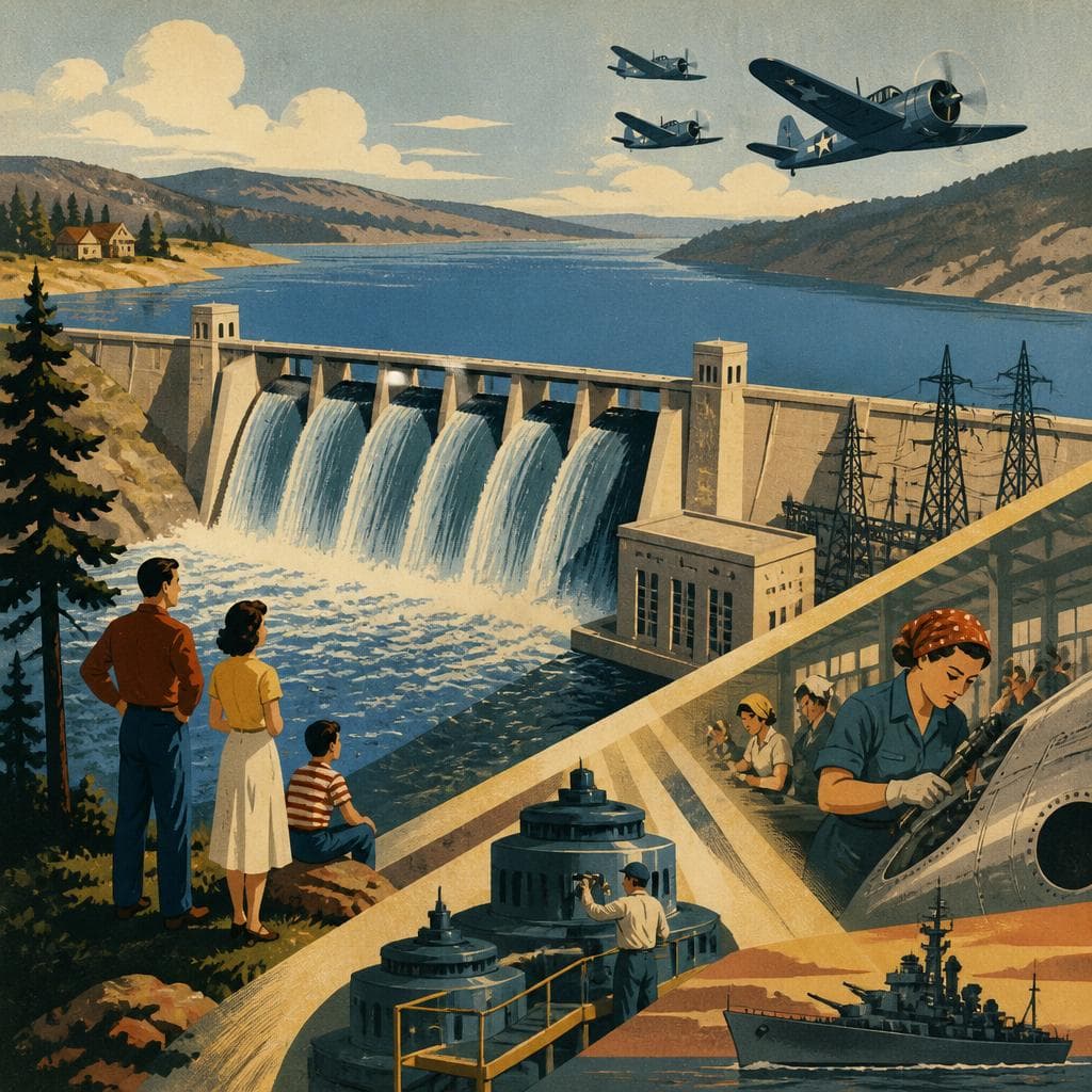 Cover art for When Lake Roosevelt Joined the War