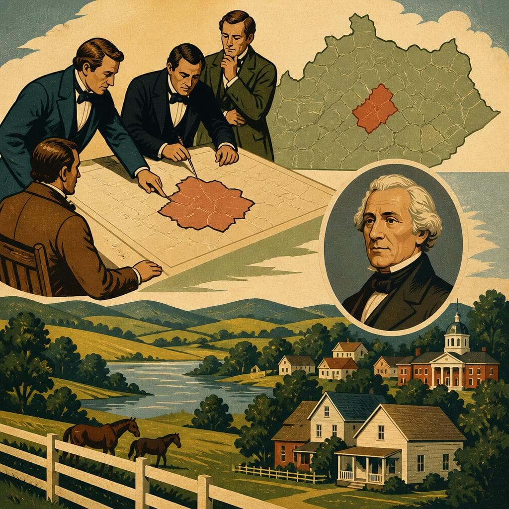 Cover art for A County Drawn, a Name Remembered