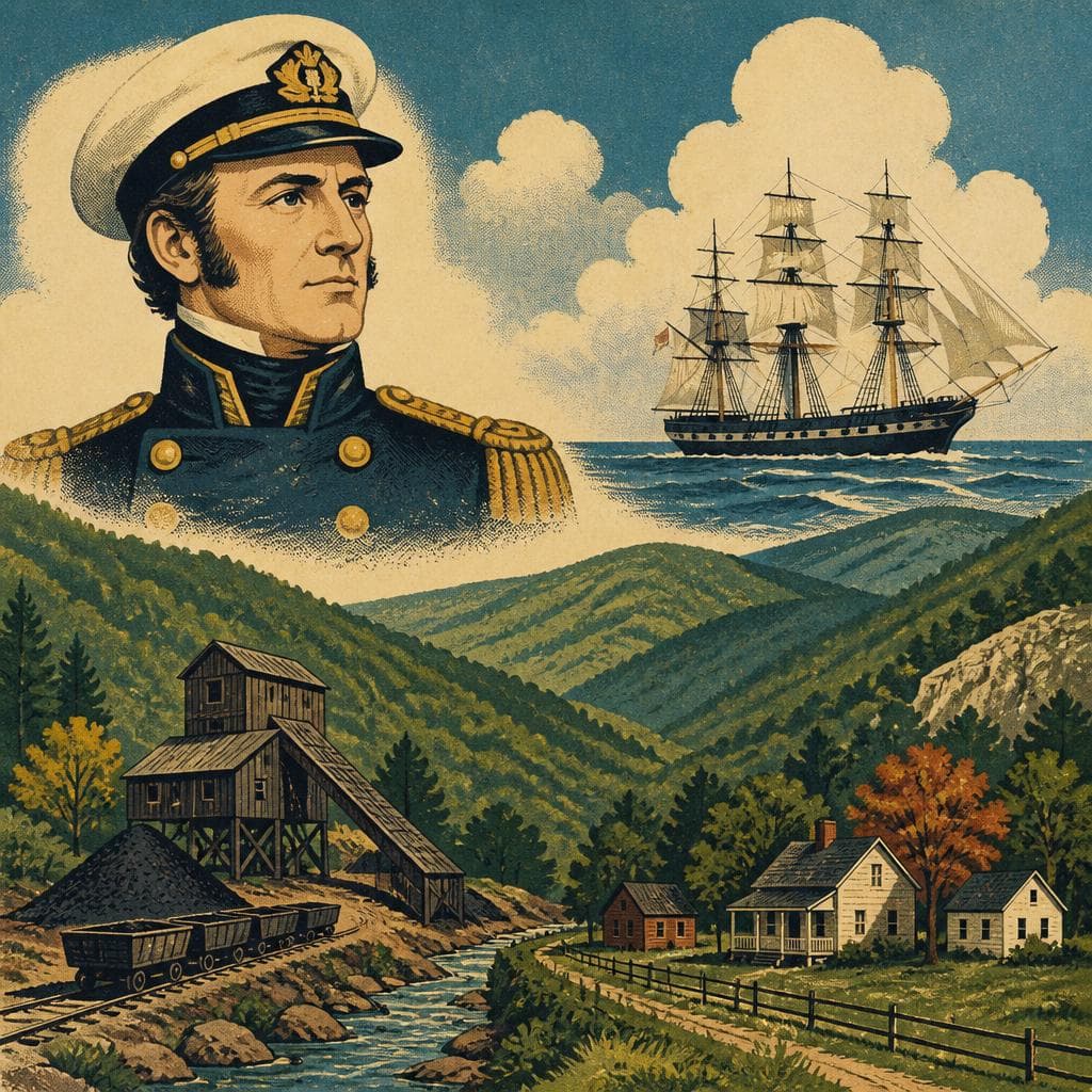Cover art for A Mountain County With a Naval Name