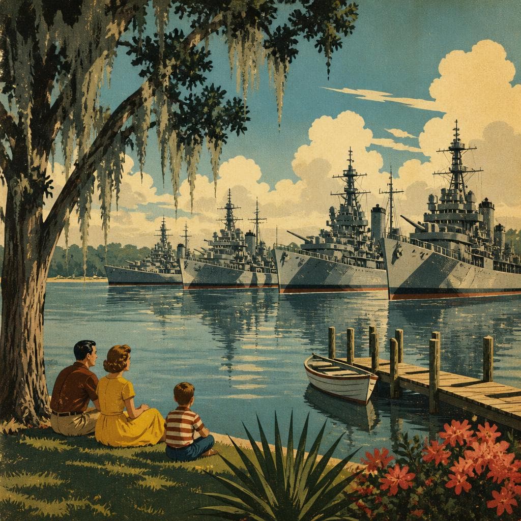 Cover art for Where the Navy Parked Its Giants