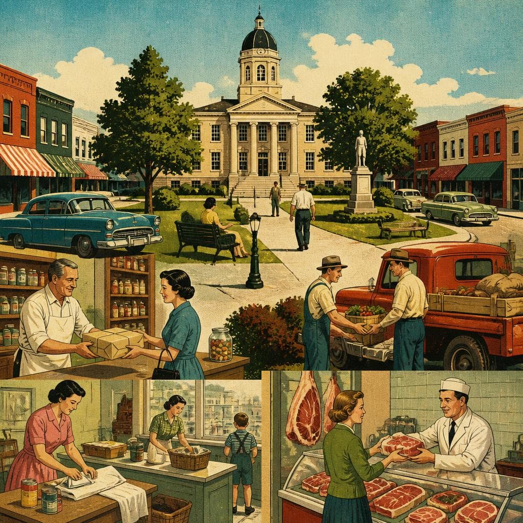 Cover art for Around the Square in Melbourne